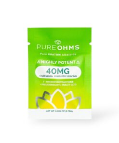 Pure Ohms Highly Potent 7-Hydroxymitragynine + Pseudoindoxyl 40mg Tablet